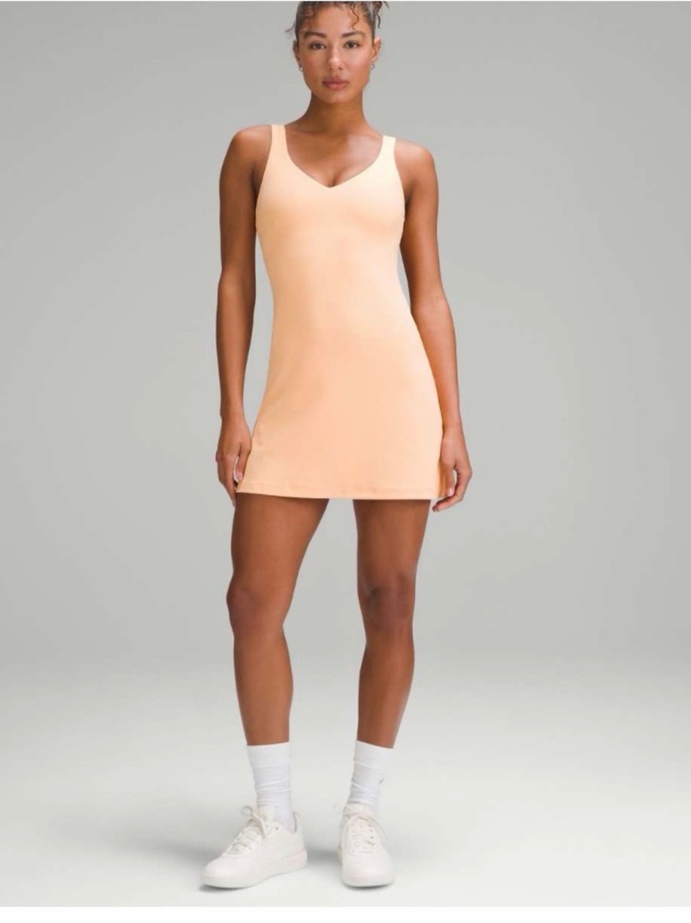 Lululemon NWOT Peach Bellini Align Tank Dress - size 6 - Picture 9 of 9